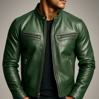Herren Jacke mit Reißverschluss | Stehkragen