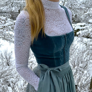 Disfraz vintage del Oktoberfest para mujer | Vestido dirndl bávaro