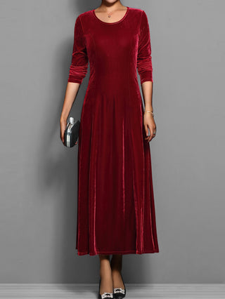 Robe de soirée à manches longues pour femme | Maxi