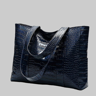 Women's Large Shoulder Bag | Embossed Tote