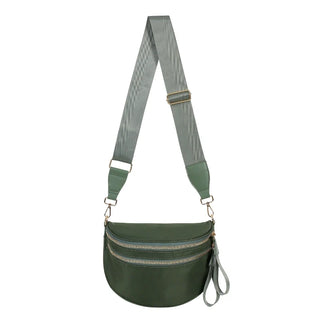 Damen Karierte Crossbody Tasche | Mit Verstellbarem Riemen