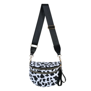 Damen Karierte Crossbody Tasche | Mit Verstellbarem Riemen