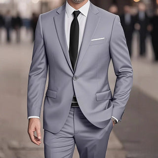 Herren Eleganter Anzug | Reverskragen