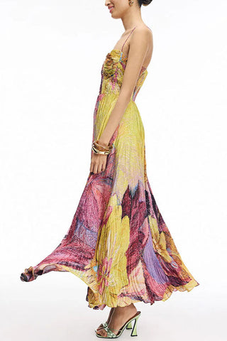 Vestido sin tirantes para mujer | Maxi