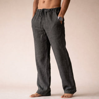 Herren Casual Hose mit Kordelzug | Lockere Passform