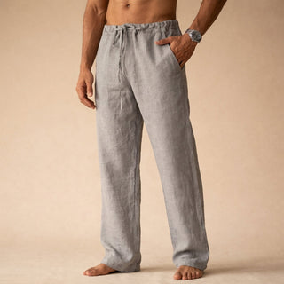 Herren Casual Hose mit Kordelzug | Lockere Passform