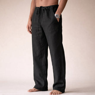 Herren Casual Hose mit Kordelzug | Lockere Passform