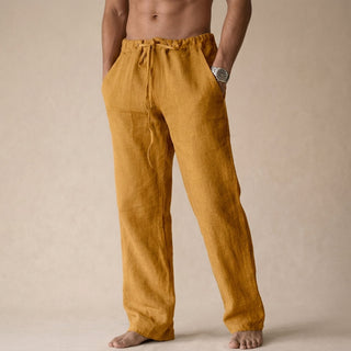 Herren Casual Hose mit Kordelzug | Lockere Passform