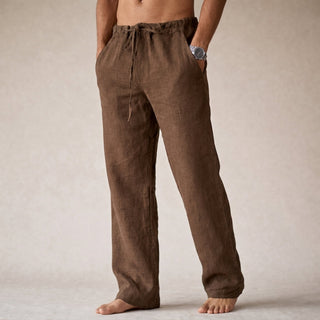 Herren Casual Hose mit Kordelzug | Lockere Passform