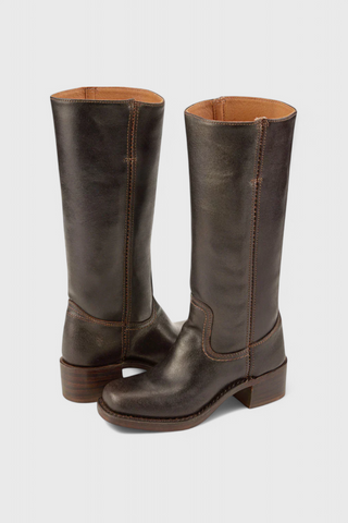 Damen Lässige Kniehohe Stiefel | Flach