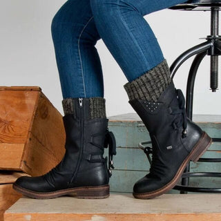 Women's Winter Boots | Non-slip & Lacing