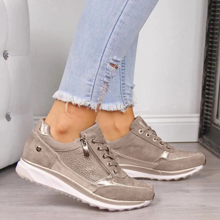Women's Orthopedic Zipper Sneakers | Casual