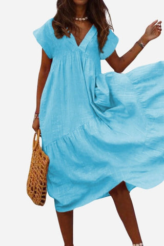 Robe d'été bohème femme | midi
