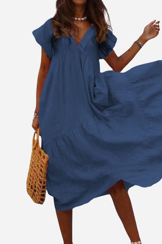 Robe d'été bohème femme | midi