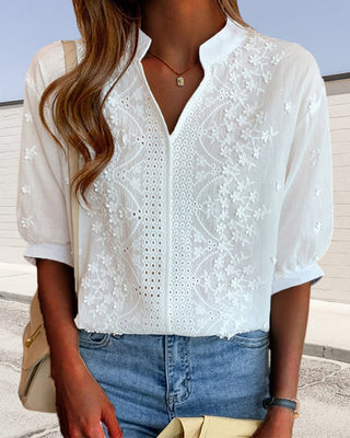 Blusa bordada para mujer | Elegante