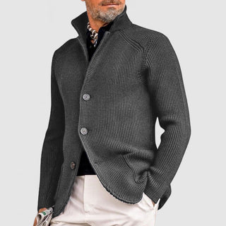 Men's casual jacket with buttons | Long sleeves