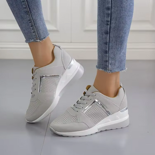 Lina | Damen Orthopädische Sneaker | Komfort Keilabsatz