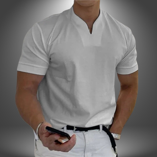 Camiseta para hombre con escote en V | Casual