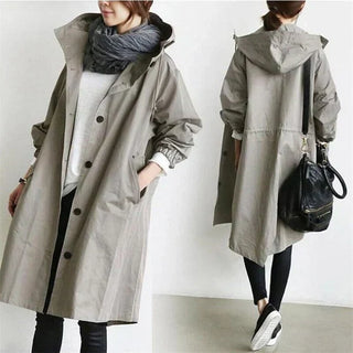 Women's Oversized Raincoat | Long