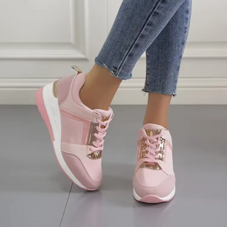 Lina | Damen Orthopädische Sneaker | Komfort Keilabsatz