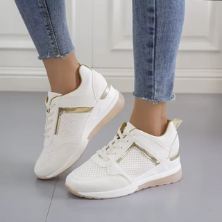 Lina | Damen Orthopädische Sneaker | Komfort Keilabsatz