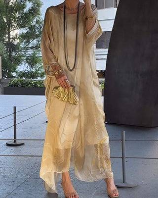 Robe d'été élégante pour femme | Maxi