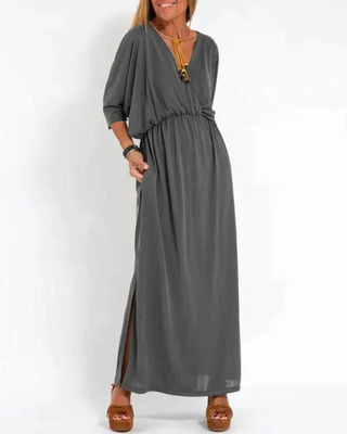 Robe d'été avec poches pour femme | Maxi