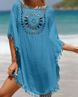 Tunique de plage femme en crochet | Mini