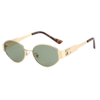 Damen Ovale Sonnenbrille | Retro