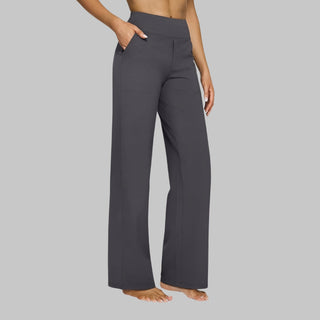 Damen Hose mit Weitem Bein | Lässig