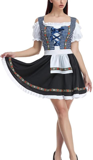 Dámské dirndl šaty na Oktoberfest | Mini