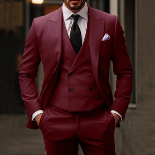 Men's Three-Piece Suit | Double-Breasted
