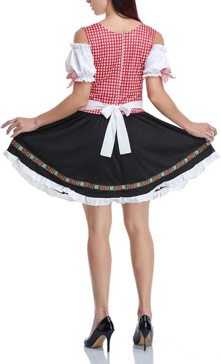 Dámské dirndl šaty na Oktoberfest | Mini