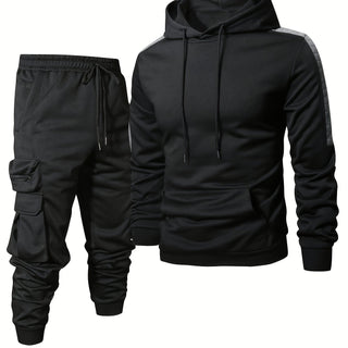 Herren Sport Trainingsanzug | Zip Up Hoodie & Jogginghose
