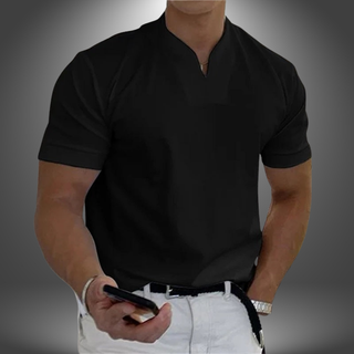 Camiseta para hombre con escote en V | Casual