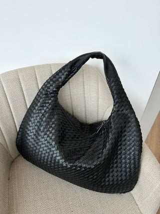 Damen Geflochtene Hobo Tasche | Groß