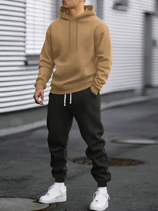 Herren Kapuzen Trainingsanzug Set | Pullover Hoodie & Jogginghose