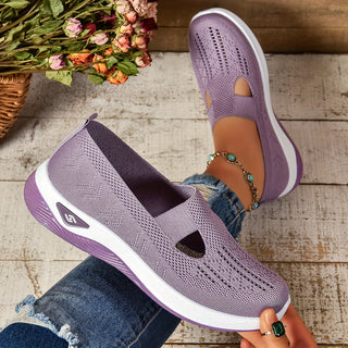 Damen Orthopädische Slip On Sneaker | Atmungsaktiv