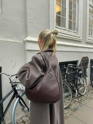 Damen Geflochtene Hobo Tasche | Groß