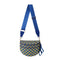 Blau und Gold kariert