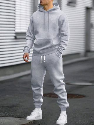 Herren Kapuzen Trainingsanzug Set | Pullover Hoodie & Jogginghose