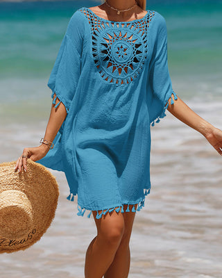 Tunique de plage femme en crochet | Mini