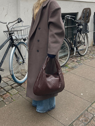 Damen Geflochtene Hobo Tasche | Groß