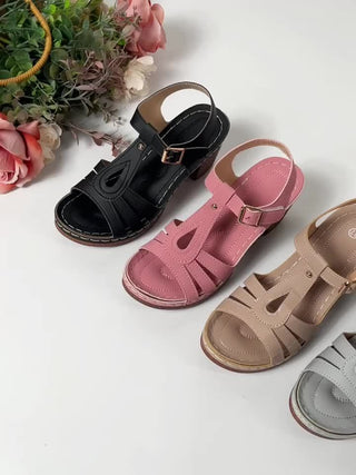 Sandales à talons femme | Avec boucle