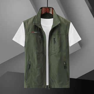 Chaleco para hombre con cremallera | Exterior