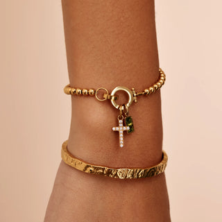 Damen Charm Armband | Mit Perlen
