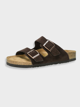 Sandales d'été femme avec boucle | À enfiler