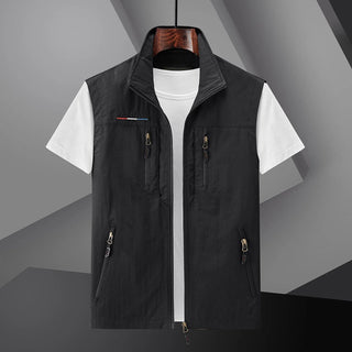 Chaleco para hombre con cremallera | Exterior