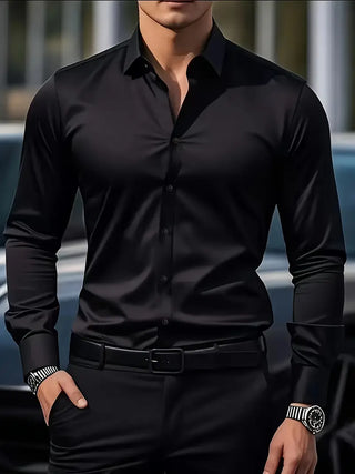 Herren Formelles Hemd | Schmale Passform