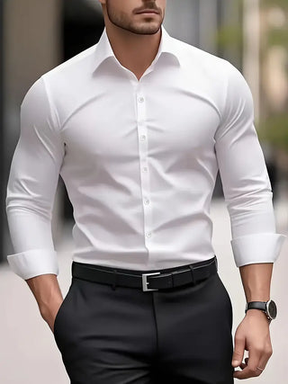 Herren Formelles Hemd | Schmale Passform
